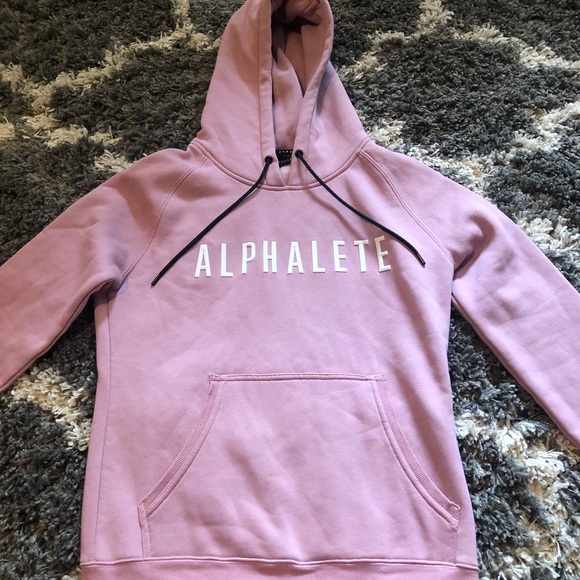 Alphalete Tops - Alphalete Women’s Performance Hoodie in Pink Rose